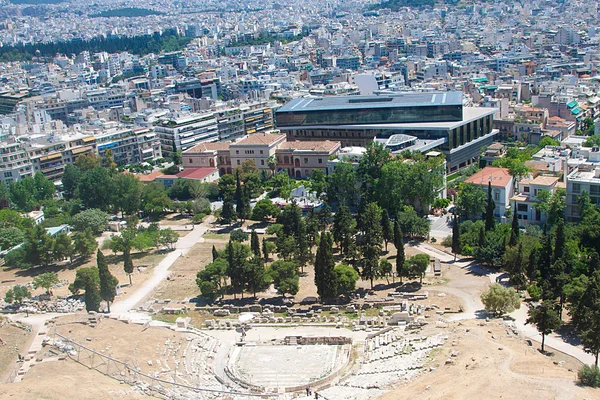 Meer von Häusern in Athen — Stockfoto