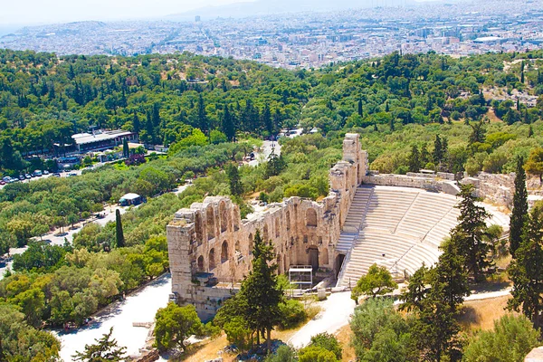 Парфенон, Акрополь, Афіни, у — стокове фото