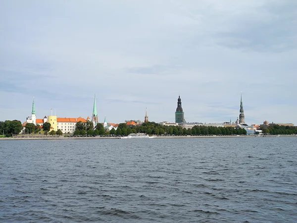 Vista del centro storico di Riga — Foto Stock