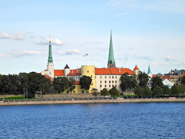 Riga slott i Lettland — Stockfoto