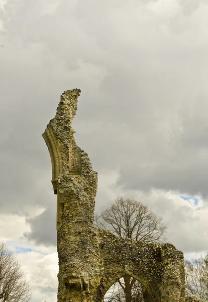 Разрушенный замок — стоковое фото