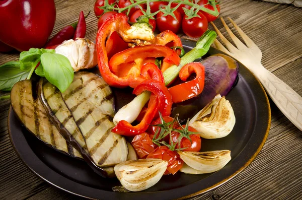 stock image Grilled vegetables