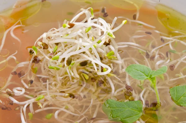 Дуже легкий і смачний суп Місо — стокове фото