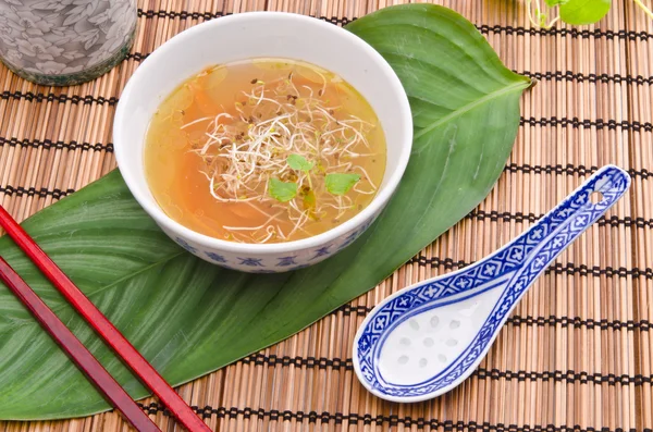Sopa Miso muito leve e saborosa — Fotografia de Stock