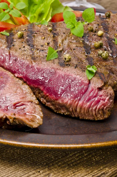 stock image Grilled Steak. Barbecue