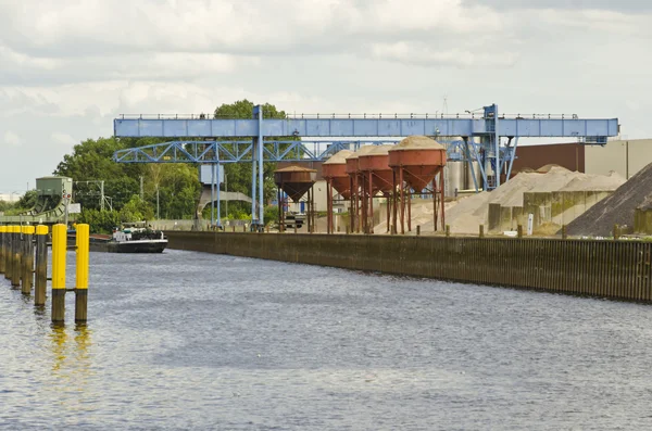 stock image The industrial port