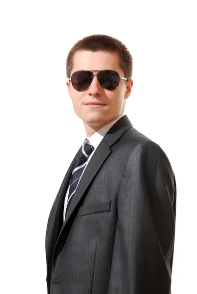 Joven hombre de negocios con gafas de sol —  Fotos de Stock