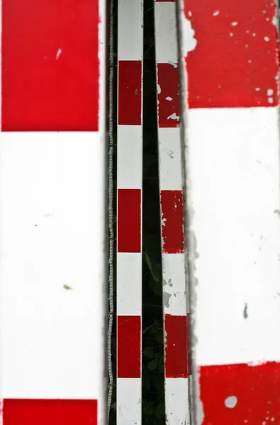 Detail eines Handballtores — Stockfoto