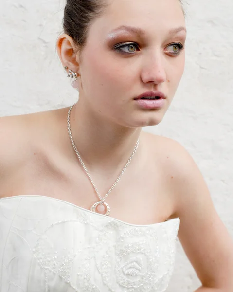 Krásná krásná nevěsta — Stock fotografie