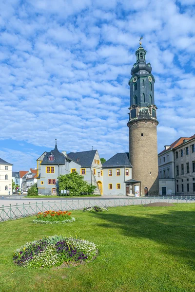 在德国魏玛市的城堡 — 图库照片