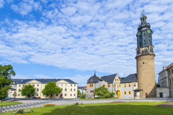 在德国魏玛市的城堡 — 图库照片