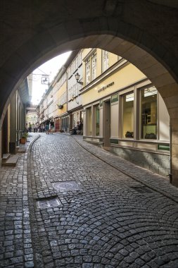 kraemerbruecke - tüccar köprü Erfurt, Almanya üzerinde ev sahipliği yapmaktadır..