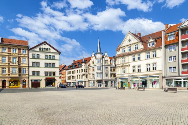 Famous baroque market place in Gotha — Stock Photo, Image