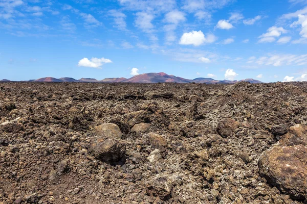 Ηφαιστειακή περιοχή στο Λανθαρότε — Φωτογραφία Αρχείου