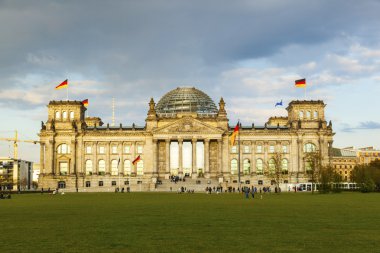 ünlü reichstag Berlin, Almanya