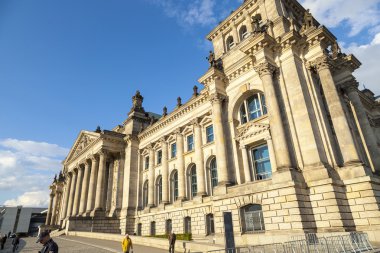 ünlü reichstag Berlin, Almanya