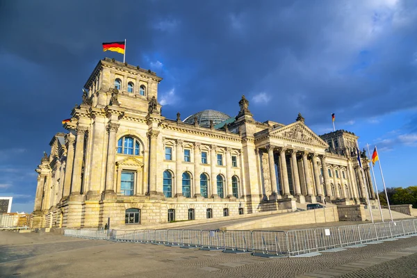 Famous Reichstag in Berlin, Germany Royalty Free Stock Images