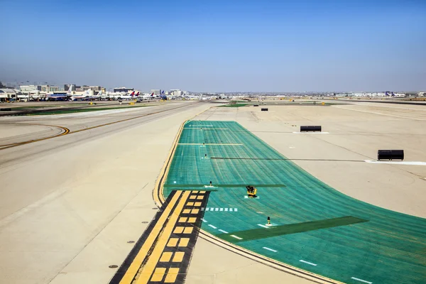 stock image Runway with marks at the airport