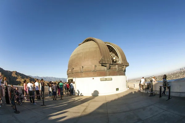 Faimosul observator Griffith din Los Angeles — Fotografie, imagine de stoc