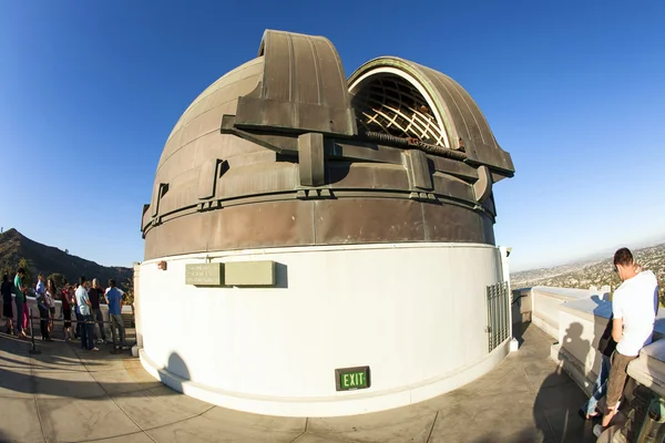 Famous Griffith observatory in Los Angeles — Stock Photo, Image