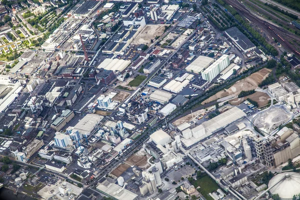 Luftaufnahme der Landschaft im ländlichen Eiffelgebiet in Deutschland — Stockfoto