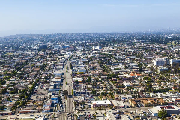 空中的洛杉矶 — 图库照片