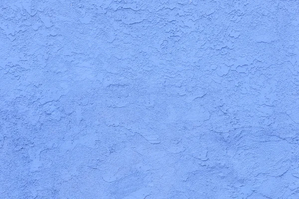 Blauwe betonnen wand met ruwe patroon — Stockfoto