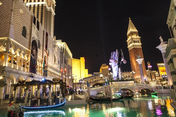 Gondola la Venetian Resort Hotel & Casino — Fotografie, imagine de stoc