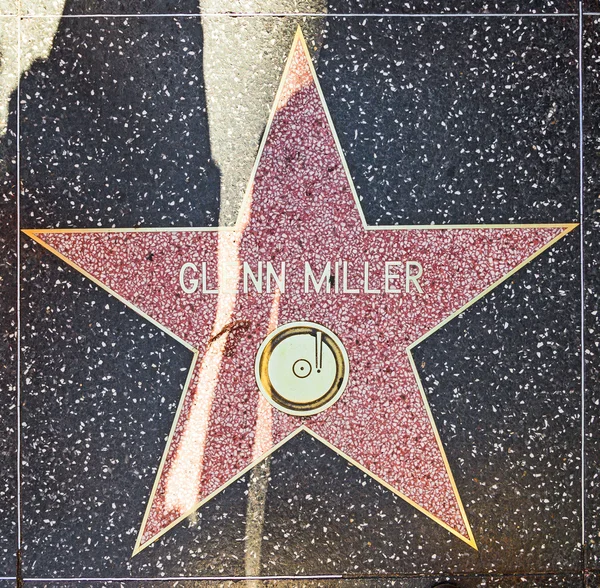 stock image Glenn Millers star on Hollywood Walk of Fame