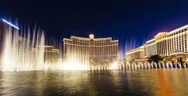 Відоме Белладжо готель з води Ігри в Лас-Вегасі — стокове фото