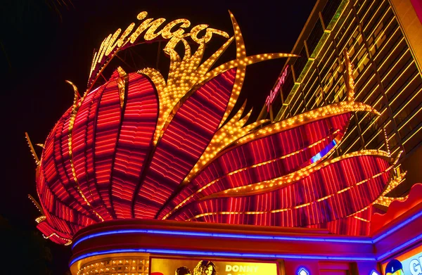 Flamingo Hotel Neon, Las Vegas, Nevada — Stock Photo, Image