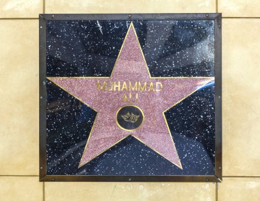 Muhammed ali hollywood Şöhret Kaldırımı yıldız