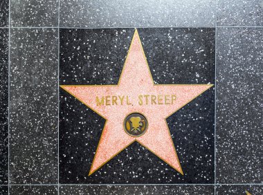 Meryl streeps yıldızı hollywood Şöhret Kaldırımı
