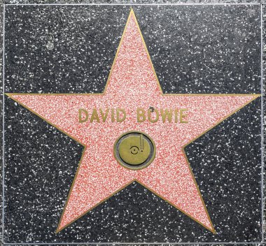 David bowies yıldızı hollywood Şöhret Kaldırımı