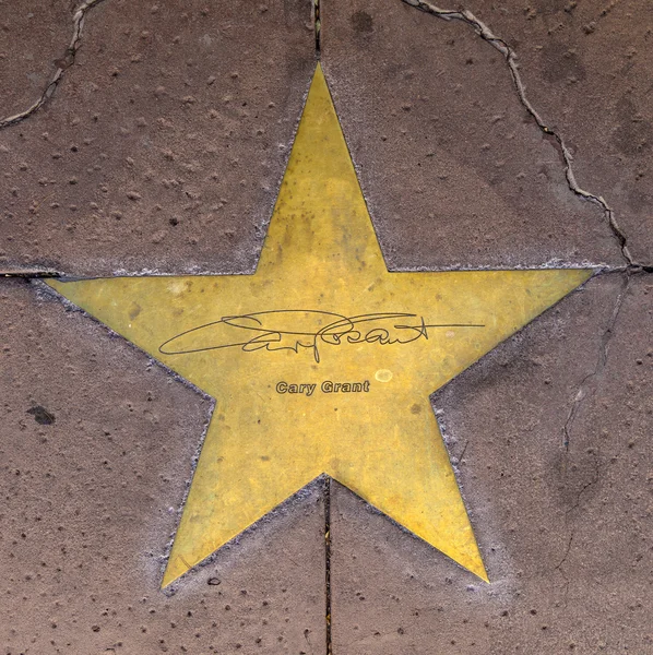 Stjärnan i xxxx på trottoaren i phoenix, arizona. — Stockfoto