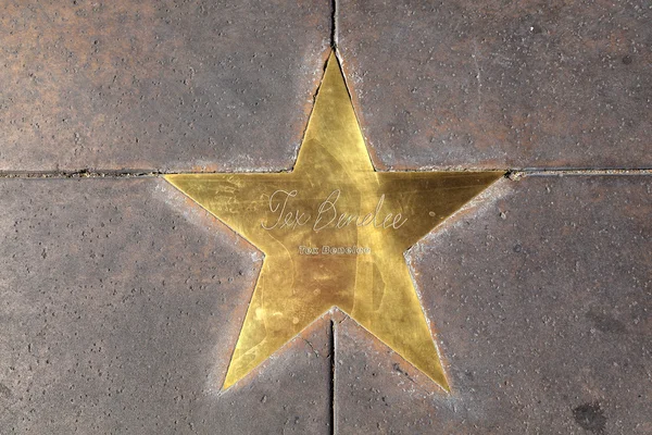 Stjärnan i tex benelee på trottoaren i phoenix, arizona. — Stockfoto