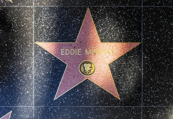Eddie morphys stern auf dem hollywood walk of fame — Stockfoto