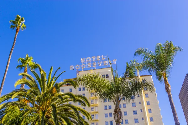 Fassade des berühmten historischen Roosevelt-Hotels — Stockfoto
