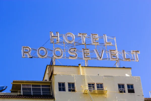 Ünlü tarihi roosevelt otel cephe — Stok fotoğraf