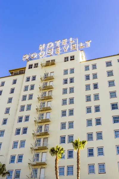 Fasáda slavný historický hotel roosevelt — Stock fotografie