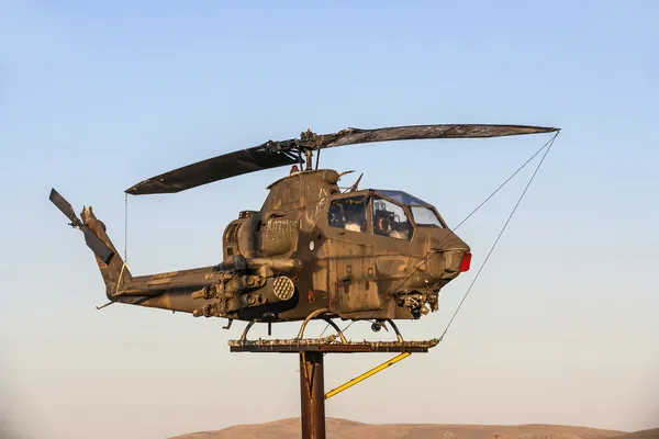 Ah-1cobra helikopter Veterans Memorial-Susanville — Stock Fotó
