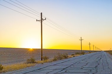 karadan elektrik hattı