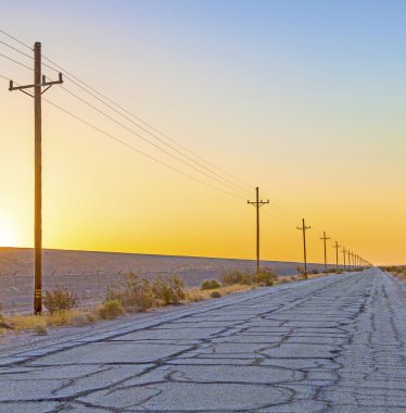 karadan elektrik hattı