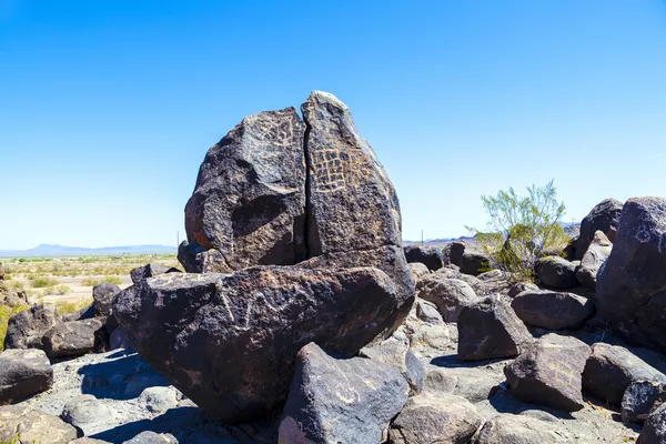 Stock image Petroglyph Site, Near Gila Bend, Arizona