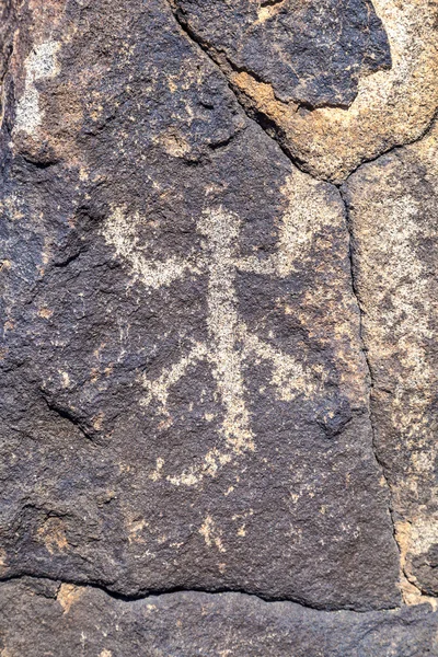 Petroglyph Site, Near Gila Bend, Arizona — Stock Photo, Image
