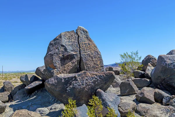 stock image Petroglyph Site, Near Gila Bend, Arizona