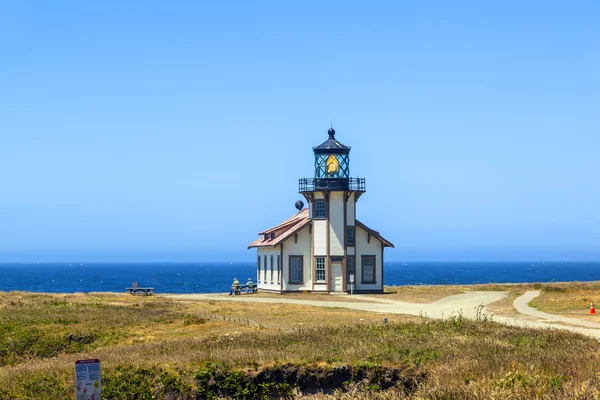 Point Cabrillo világítótorony, Kalifornia — Stock Fotó