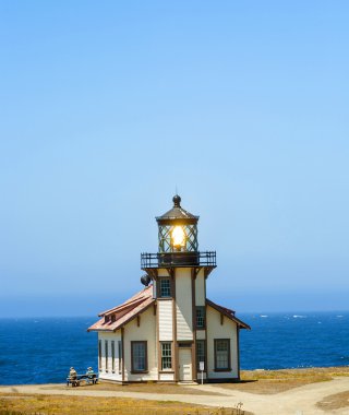 Point Cabrillo Lighthouse, California clipart