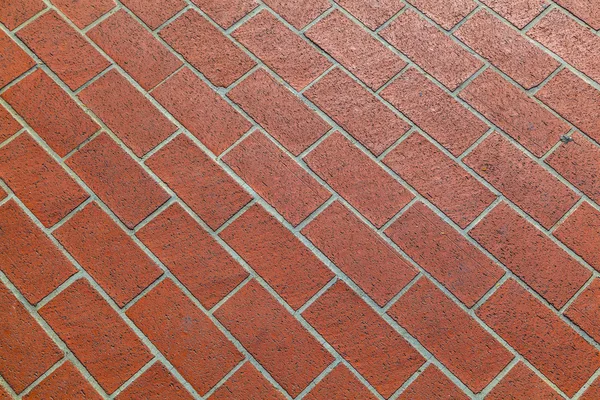 Wzór harmoniczne czerwone kafelki na podłodze — Zdjęcie stockowe