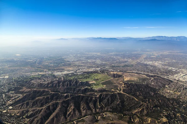 Dél felől közeledő Los Angeles Airport — Stock Fotó